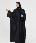 عبا ساتن مشکی